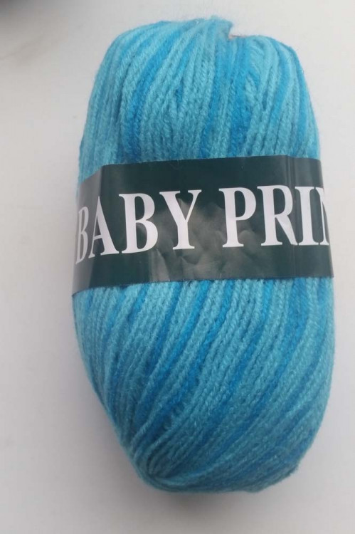 Baby Print 4873 Бирюзовый меланж