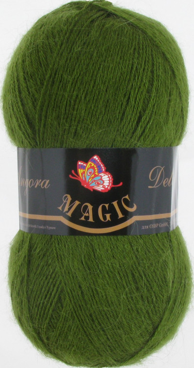 Angora Delicate 1108 Зеленый кедр