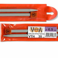 Спицы прямые VISANTIA VTH металл №6.5