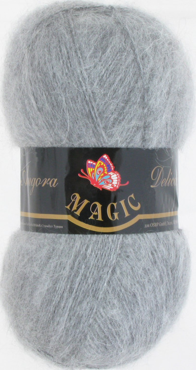Angora Delicate 1129 Серый меланж