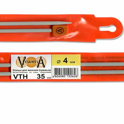 Спицы прямые VISANTIA VTH металл №4.0