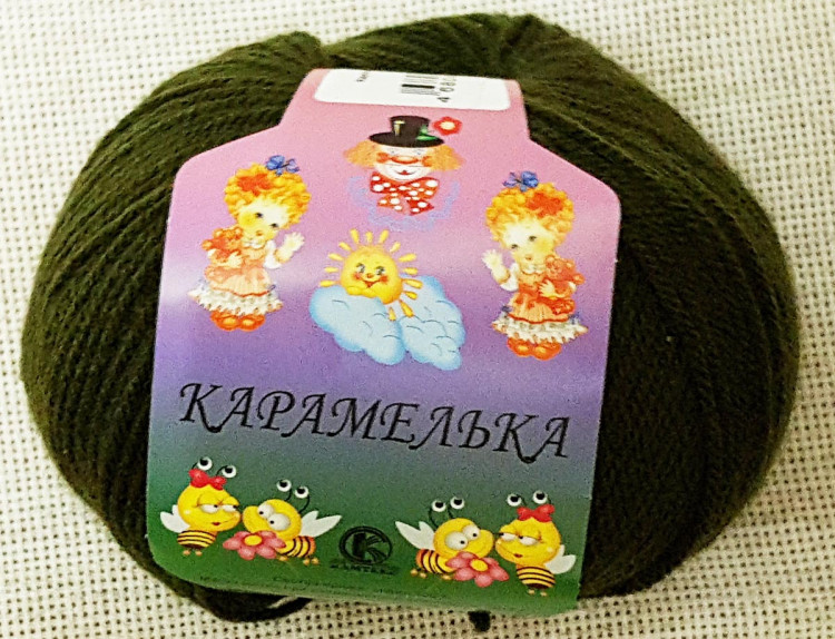 Карамелька Оливковый
