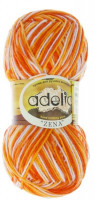 Zena Adelia, 21 оранж-желтый-белый