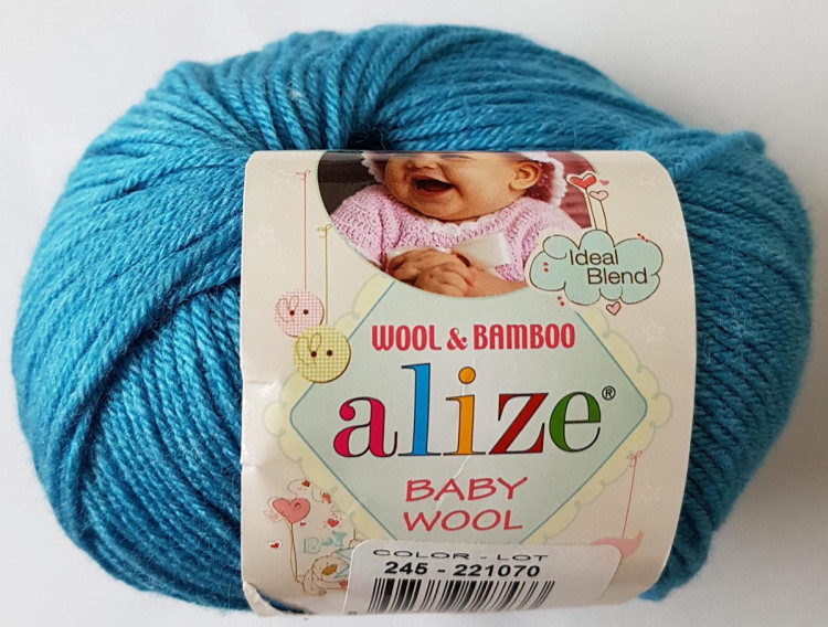Alize Baby Wool Бирюза 245