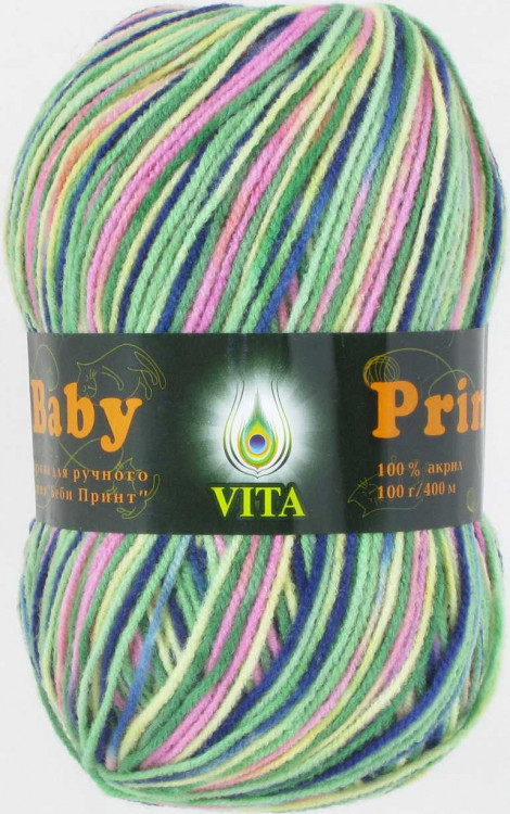 Baby Print 4892 ягодный микс