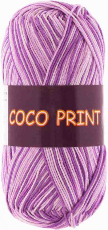 Coco print 4670 Сиреневый меланж