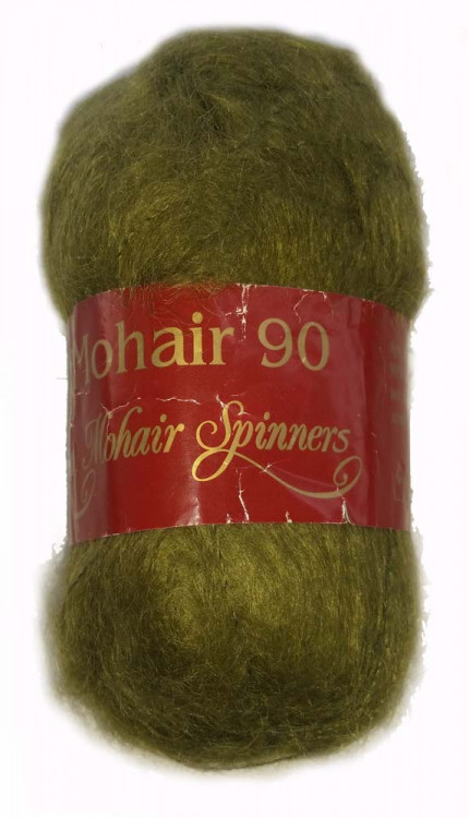 Kid Mohair 90 3767 Оливковый
