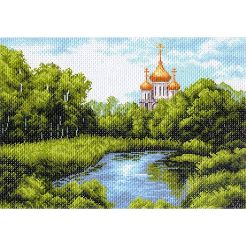 Канва с рисунком 1354 «Тихая заводь»