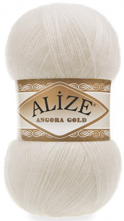 Alize Angora Gold 62 Молочный